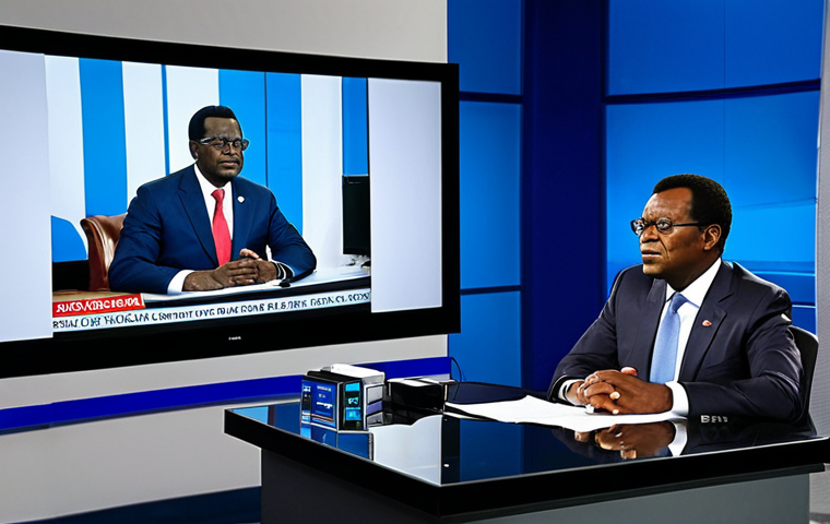 적도 기니 정치 구조 - Political Challenges & Opportunities**
"A professional journalist interviewing a political analyst ...