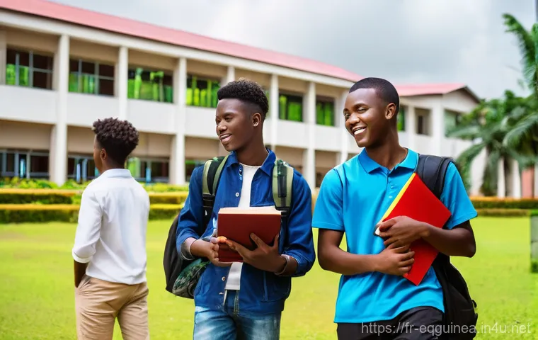 적도 기니에서 학업을 위한 유학 정보 - **University Campus Life at UNGE**
"A vibrant and diverse group of male and female university st...